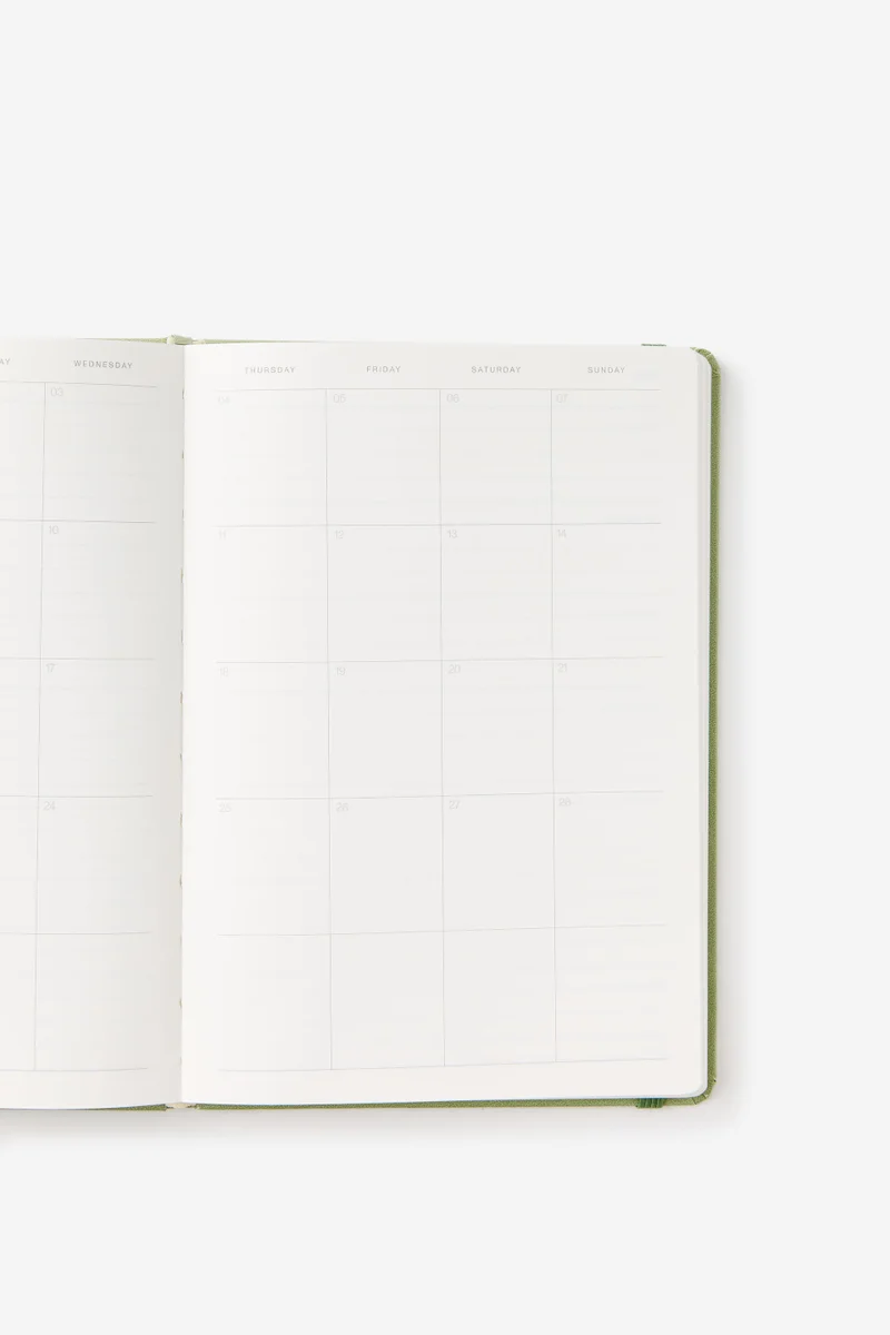 Typo 2026 A5 Weekly Hard Metro Diary